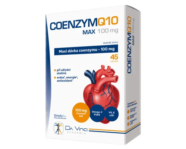 Coenzym Q10 Max 100 mg Da Vinci Academia 45 tablet