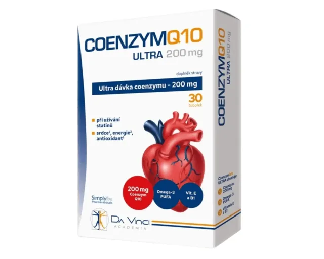 Coenzym Q10 Ultra 200 mg Da Vinci Academia 30 tobolek