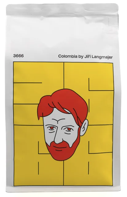 Coffee by Jiří Langmajer - Colombia, mletá, 500 g