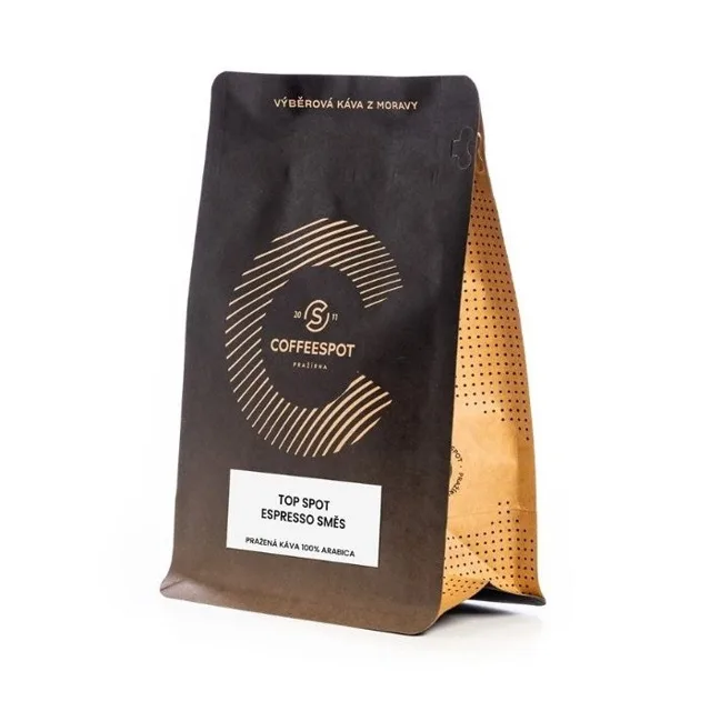 Coffeespot Top Spot Espresso zrnková káva 250 g