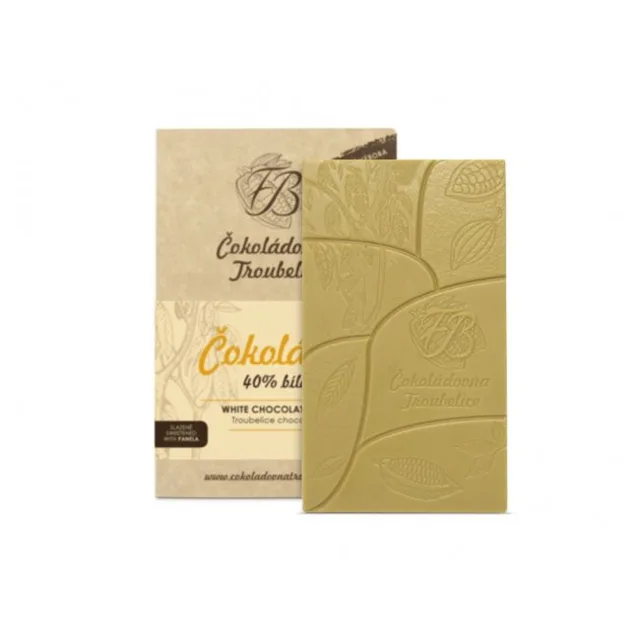Čokoláda bílá 40% s marakujou, 45 g - EDICIÓN NUEVA