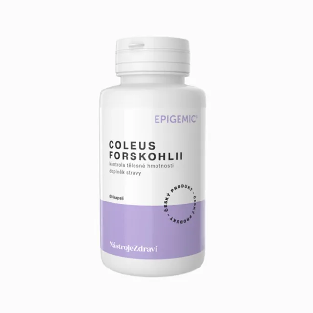 Coleus forskohlii - 60 kapslí - Epigemic®