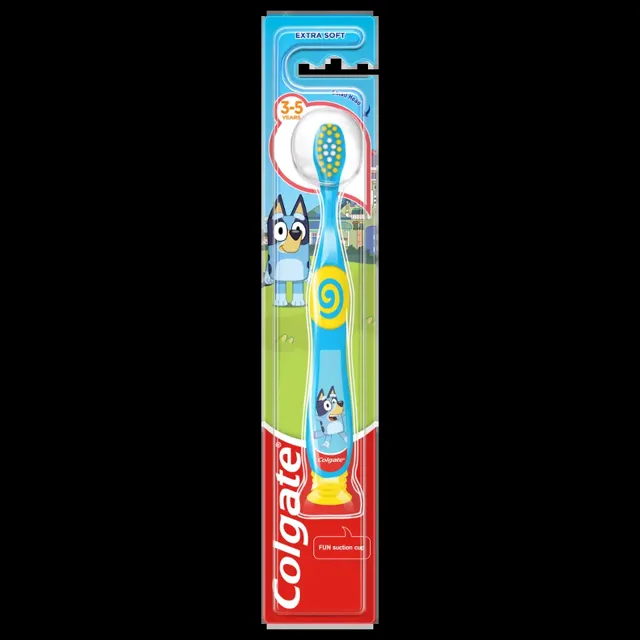 Colgate Dětský zubní kartáček Kids Bluey 3–5 let, různé druhy