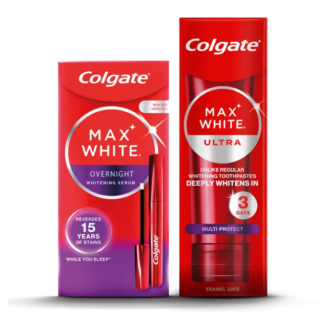COLGATE Max White Bělicí zubní pasta 50 ml + bělicí pero 2,5 ml