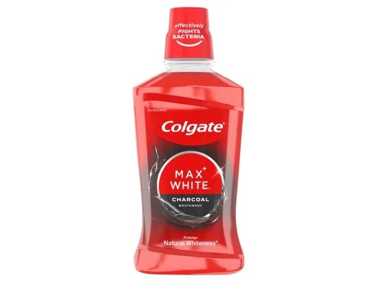 Colgate ústní voda Max White Charcoal 500 ml