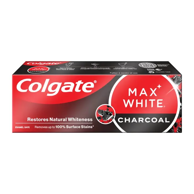 Colgate Zubní pasta bělicí Max White Charcoal  20 ml