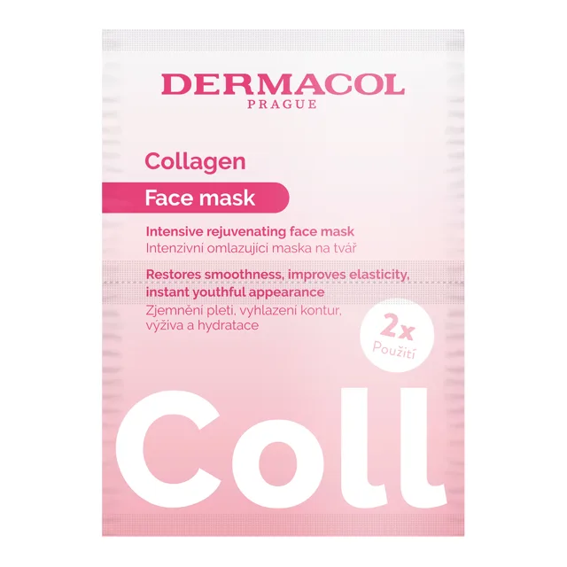 Collagen Intenzivní omlazující pleťová maska Dermacol - Oficiální e-shop Dermacol