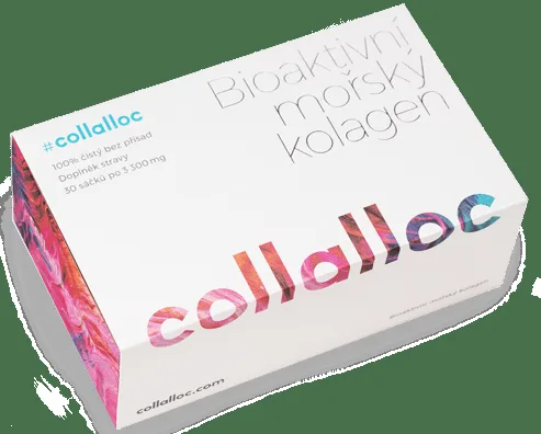 Collalloc 100% bioaktivní mořský kolagen 30 sáčků