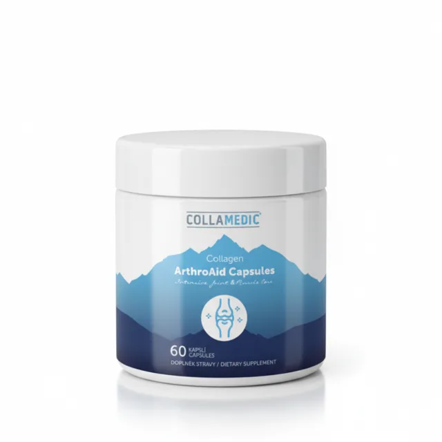 COLLAMEDIC Collagen ArthroAid kapsle na klouby, 60 ks
