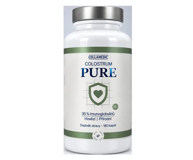 COLLAMEDIC Colostrum Pure kapsle, 180 ks