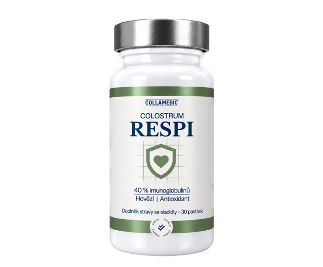 COLLAMEDIC Colostrum Respi pastilky, 30 ks