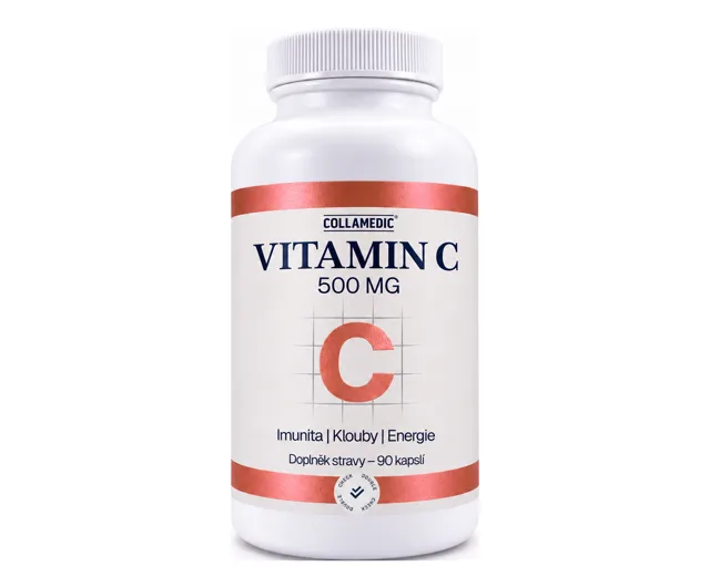COLLAMEDIC Vitamín C 500 mg, 90 kapslí