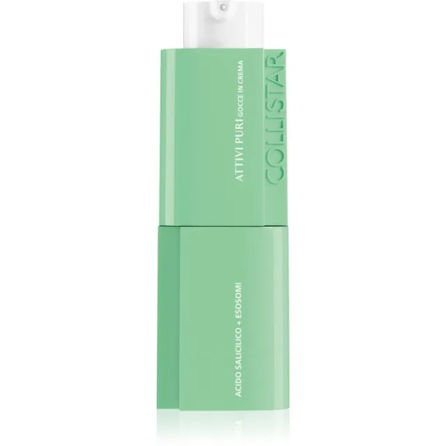 Collistar Attivi Puri Drops in Cream Salicylic Acid + Exosomes aktivní sérum pro čistou a zdravou pleť 30 ml