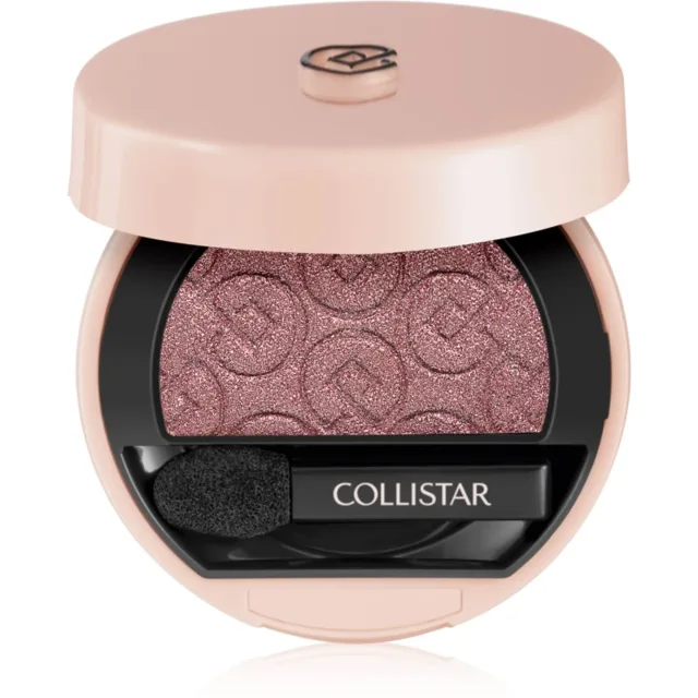 Collistar Impeccabile Compact Eyeshadow intenzivní oční stíny 530 Malva Shimmer 3 g
