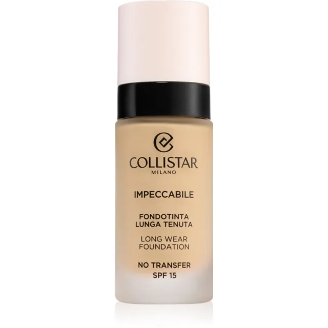 Collistar Impeccabile Long Wear Foundation dlouhotrvající make-up SPF 15 2N Beige 30 ml