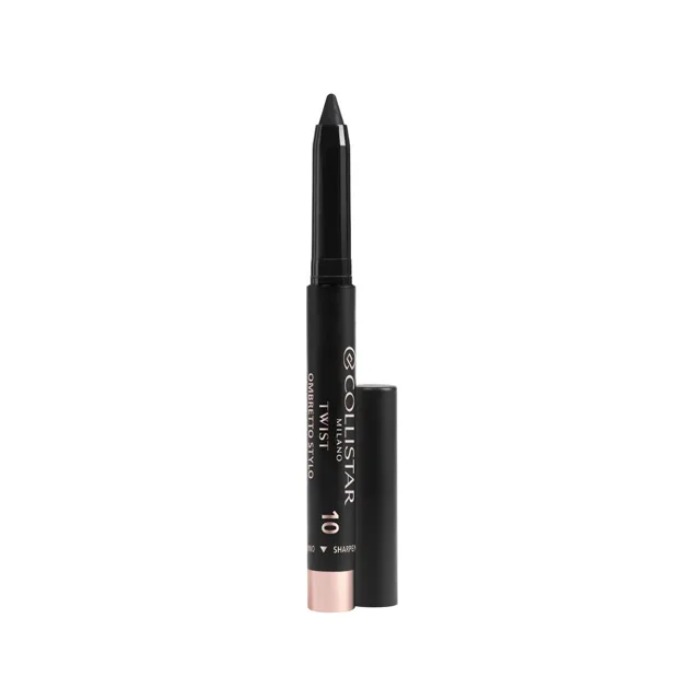 Collistar Oční stíny v tužce Twist Eye Shadow Stick 1,4 g 10 Nero Matte