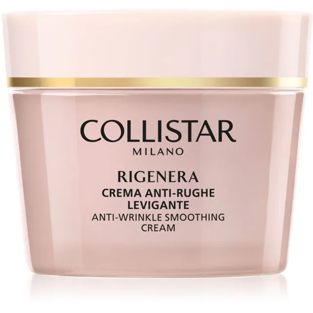 Collistar Rigenera Smoothing Anti-Wrinkle Cream Face And Neck denní a noční liftingový krém 50 ml