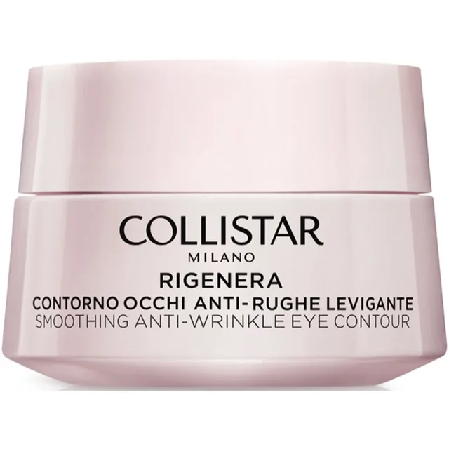 Collistar Rigenera Smoothing Anti-Wrinkle Eye Contour protivráskový oční krém na den i noc 15 ml