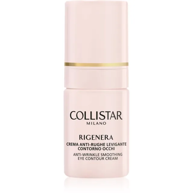 Collistar Rigenera Smoothing Anti-Wrinkle Eye Contour vyhlazující oční krém proti vráskám 15 ml