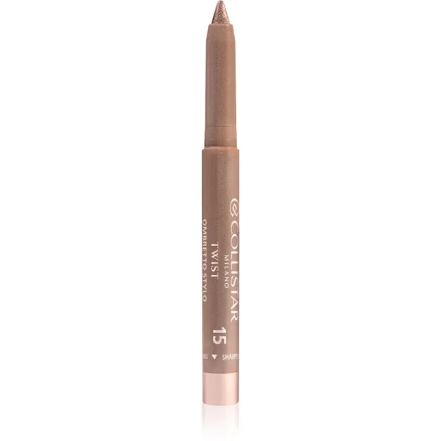 Collistar Twist Stylo dlouhotrvající oční stíny v tužce voděodolné odstín 15 - Bronze Spark 1.4 g