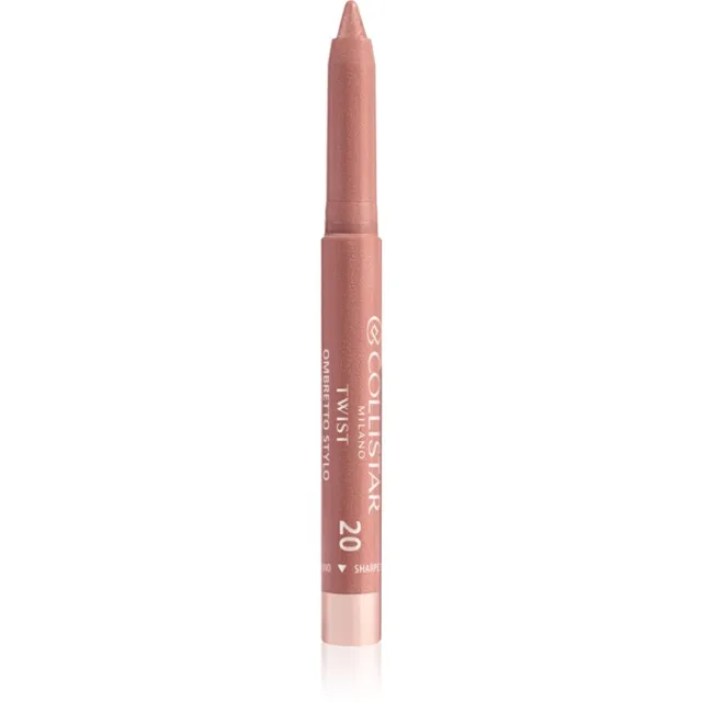 Collistar Twist Stylo dlouhotrvající oční stíny v tužce voděodolné odstín 20 - Pink Affair 1.4 g