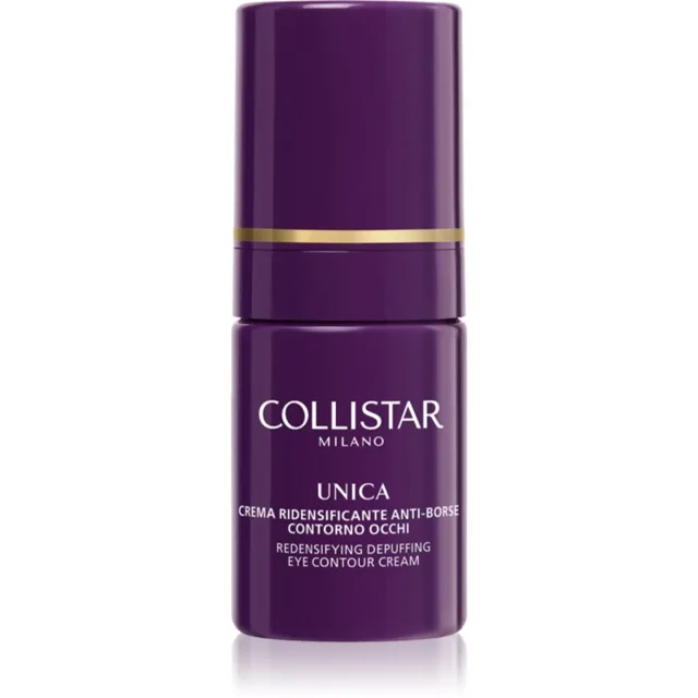 Collistar Unica Redensifying Draining Anti-Bags Eye Contour rozjasňující oční krém proti otokům a tmavým kruhům 15 ml