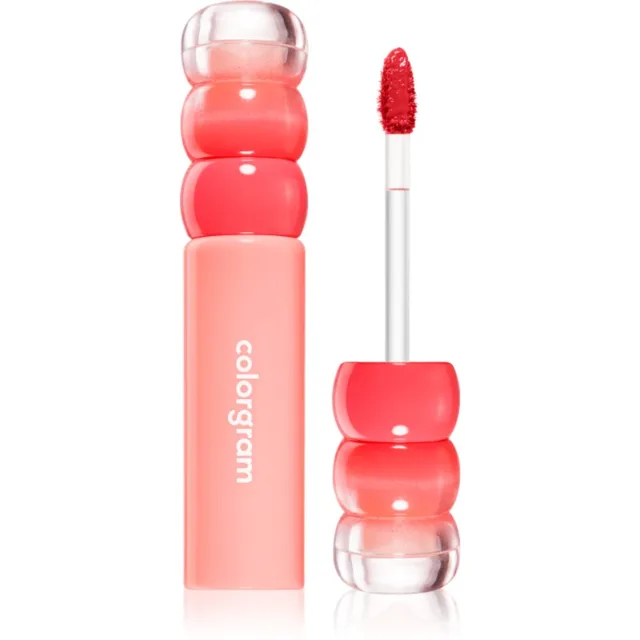 Colorgram Fruity Water Tint dlouhotrvající lesk na rty pro výživu a hydrataci odstín #01 New Apricot 2.8 g
