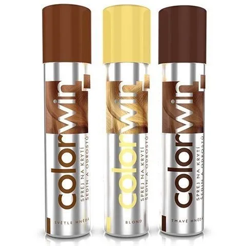 Colorwin Sprej na krytí šedin 75ml Colorwin Sprej na krytí šedin: Blond