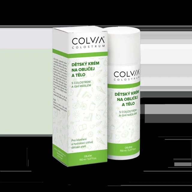 COLVIA Dětský krém na obličej a tělo s colostrem a ghí máslem 150 ml