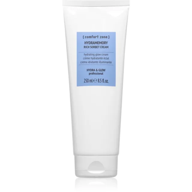 Comfort Zone Hydramemory Rich Sorbet Cream bohatý hydratační krém pro rozjasnění pleti 250 ml