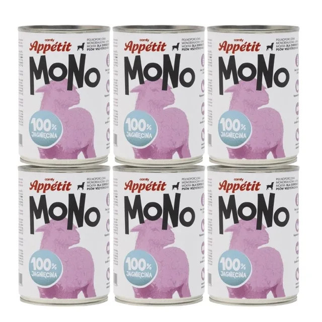 COMFY APPETIT MONO hovězí 6x400 g