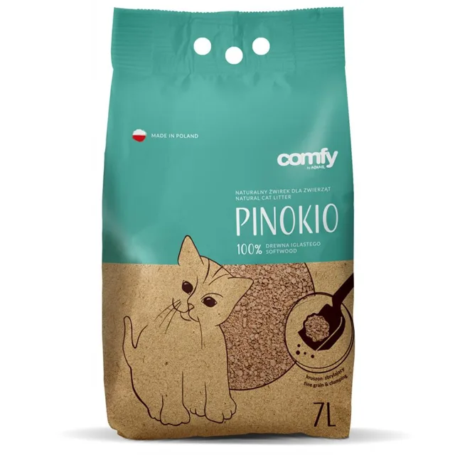 COMFY Pinokio kočkolit hrudkující 7L