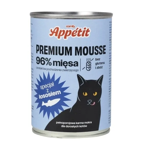 COMFY PREMIUM Mousse s lososem 400 g