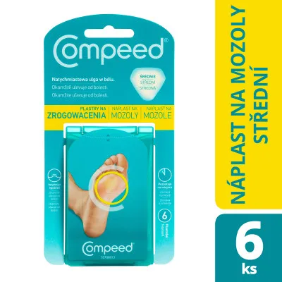 Compeed náplast na mozoly střední 6 ks