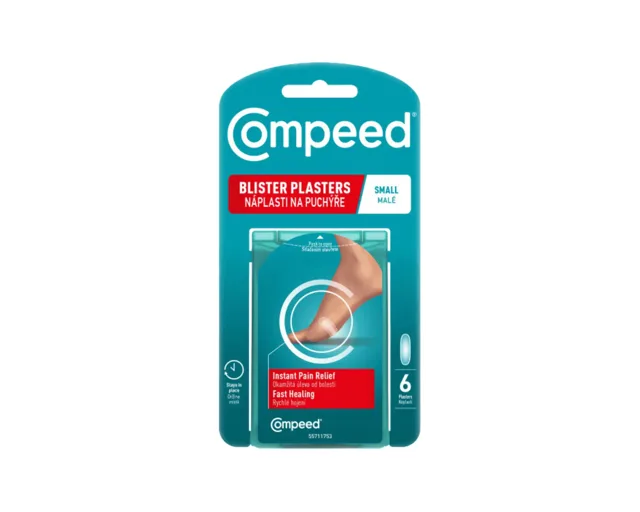 Compeed náplast na puchýře malá 6 ks
