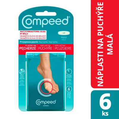 Compeed náplast na puchýře malá 6 ks