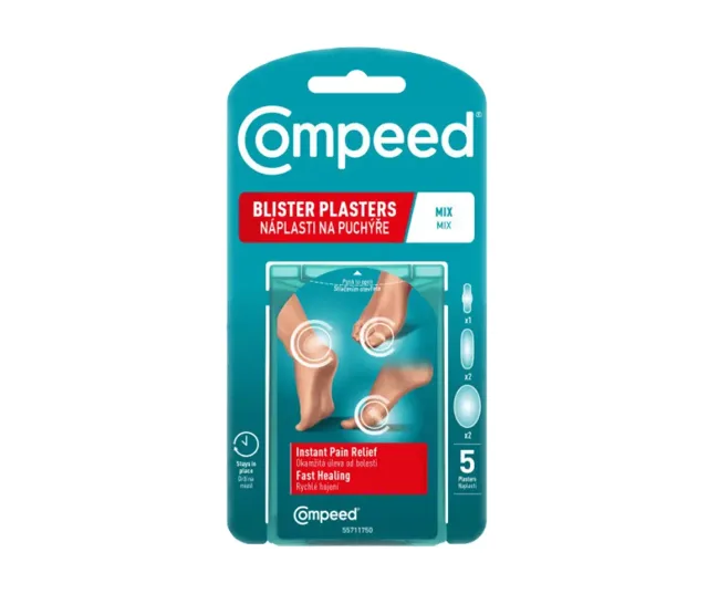Compeed náplast na puchýře mix 5 ks