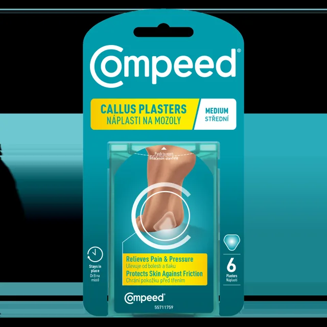 Compeed Náplasti na mozoly střední 6 ks