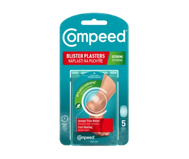 Compeed Náplasti na puchýře Extreme 5 ks