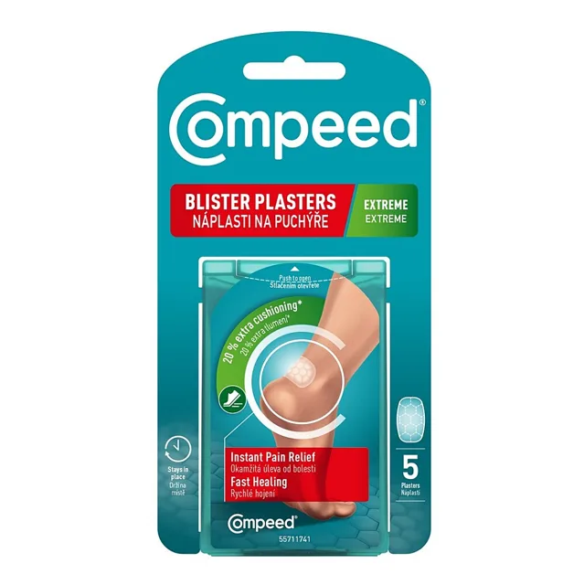 COMPEED náplasti na puchýře extreme 5 kusů