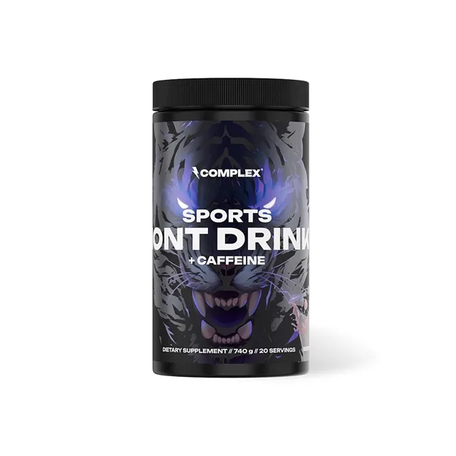 COMPLEX Dual-carb Iont drink s kofeinem berry mix 740 g
