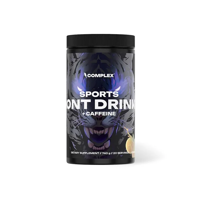COMPLEX Dual-carb Iont drink s kofeinem citron 740 g