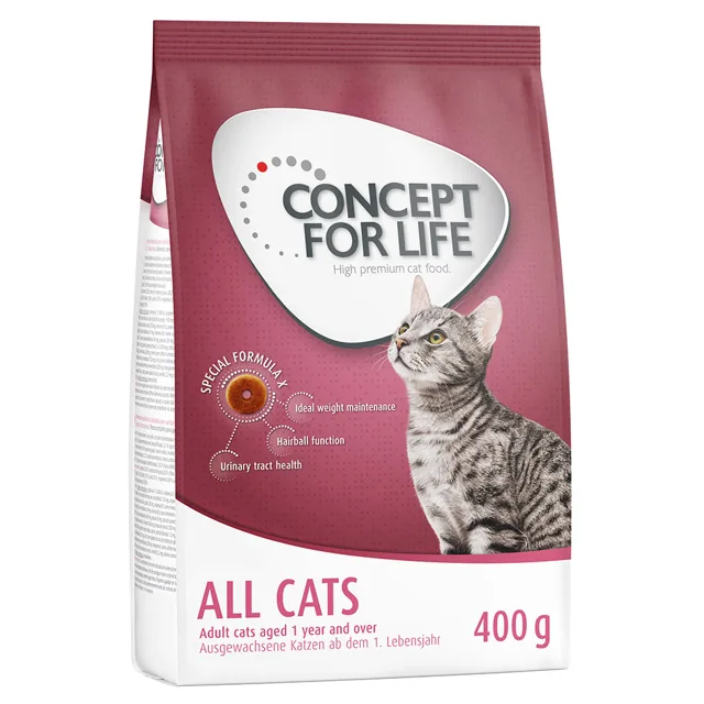 Concept for Life All Cats - granule pro dospělé kočky - 400 g
