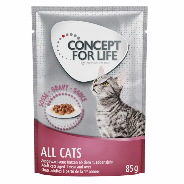 Concept for Life All Cats - v omáčce - 12 x 85 g