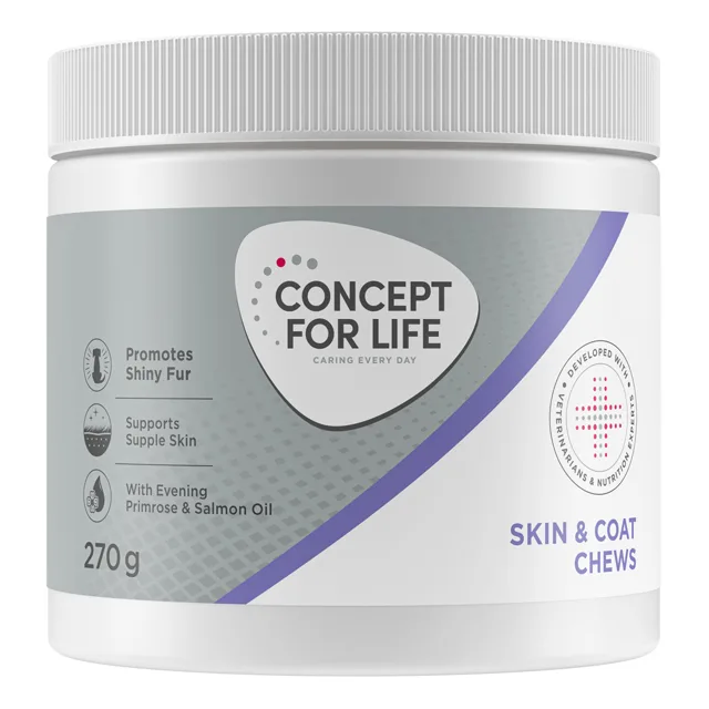 Concept for Life doplněk stravy pro kůži a srst - výhodné balení: 2 x 270 g