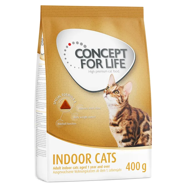 Concept for Life Indoor Cats - Vylepšená receptura! - 400 g