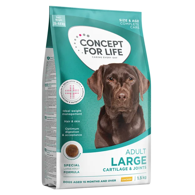Concept for Life Large Adult - NOVINKA: výhodné balení 4 x 1,5 kg