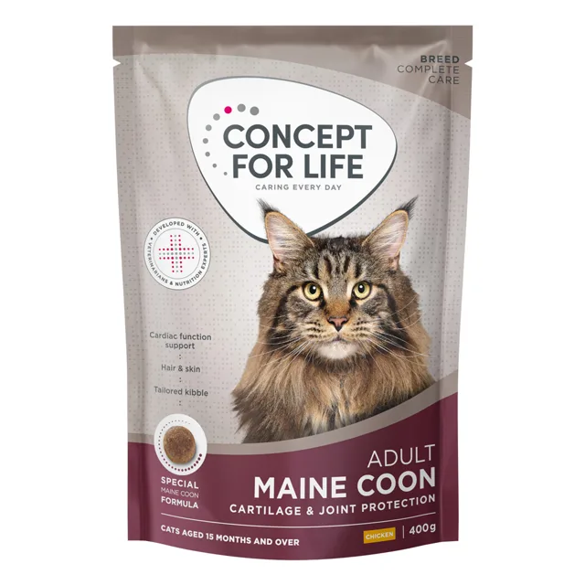 Concept for Life Maine Coon granule pro dospělé kočky - Novinka: 400 g