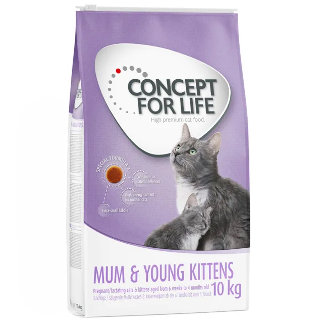 Concept for Life Mum & Young Kittens – Vylepšená receptura! - 10 kg