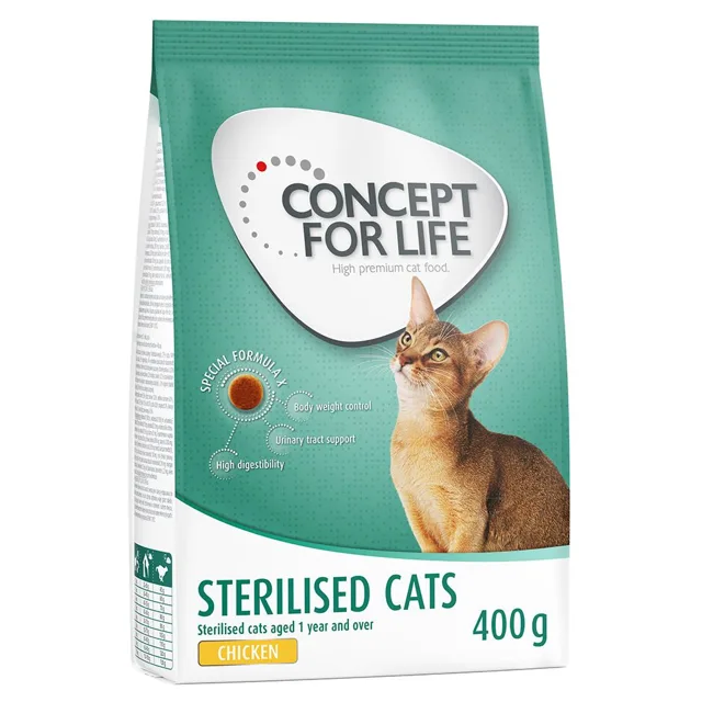 Concept for Life Sterilised Cats s kuřecím - 400 g